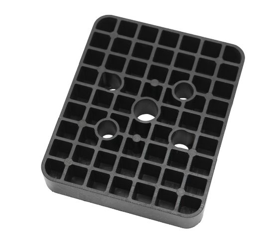Afbeeldingen van GEBR. BODEGRAVEN Hogedrukplaat ABS 20MM 100X120MM