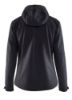 Afbeeldingen van BLÅKLÄDER Softshell jack dames 4919 zwart/zilver XS