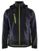 Afbeeldingen van BLÅKLÄDER Softshell jack 4749 donker marineblauw/High Vis geel S