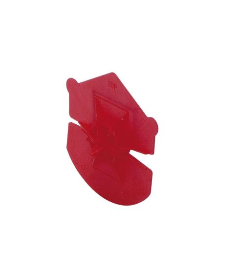 Afbeeldingen van GEBR. BODEGRAVEN Uniclip PP rood 60/65MM