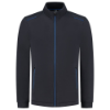 Afbeeldingen van TRICORP Sweatvest Accent 302702 navy/royal blauw S