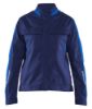 Afbeeldingen van BLÅKLÄDER Jack industrie dames met stretch 4443 marineblauw/korenblauw XS