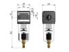 Afbeeldingen van Filter G½" 5µ 16bar AUTODRAIN BG3