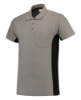 Afbeeldingen van TRICORP Poloshirt bi-colour met borstzak 202002 grijs/zwart 4XL