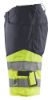 Afbeeldingen van BLÅKLÄDER Short met stretch 1541 medium grijs/High Vis geel C50