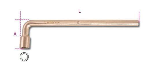 Afbeeldingen van BETA Pijpsleutel vonkvrij 937BA 27MM