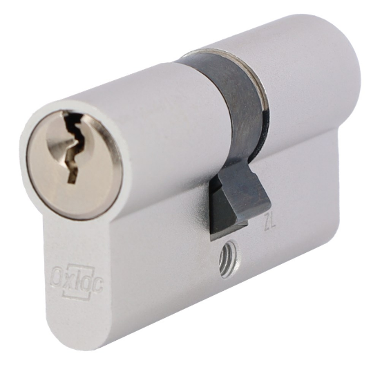 Afbeeldingen van OXLOC Profielcilinder dubbel O3 vernikkeld 30/30MM P1 SKG**