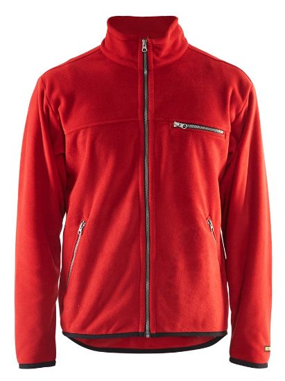 Afbeeldingen van BLÅKLÄDER Fleecevest 4830 rood 3XL