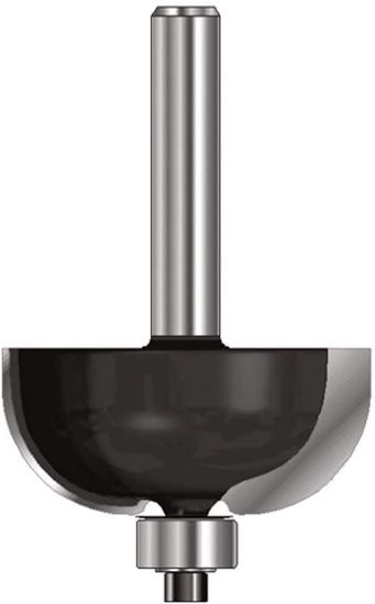 Afbeeldingen van ENT Holprofielfrees met lager HM R6,35 8X32MM