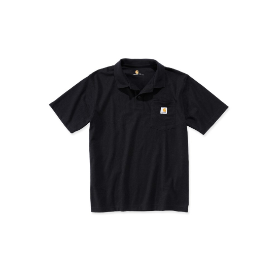 Afbeeldingen van CARHARTT Werkpolo met zak K570 zwart XS