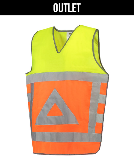 Afbeeldingen van TRICORP Tabard Verkeersregelaar 453001 oranje/geel M