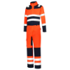 Afbeeldingen van TRICORP Overall High Vis bi-colour 753009 fluor oranje/inkt 42