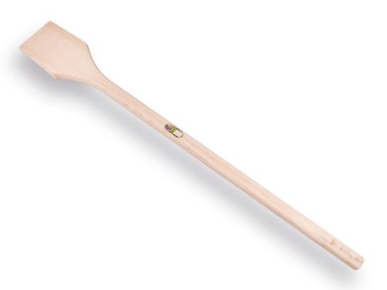 Afbeeldingen van ATLAS Spoorstamper 130CM essenhout breedte 15CM