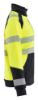 Afbeeldingen van BLÅKLÄDER Sweater dames met rits 3508 High Vis geel/zwart XS