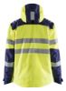 Afbeeldingen van BLÅKLÄDER Shelljack 4496 High Vis geel/marineblauw 3XL