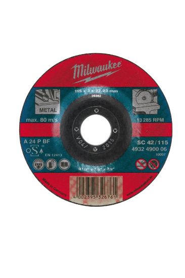 Afbeeldingen van METAL CUTTING WHEEL CUTW SC42/180X3 P25M