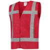 Afbeeldingen van TRICORP Vest reflectie 453014 fluor rood 5XL
