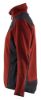 Afbeeldingen van BLÅKLÄDER Gebreid vest met softshell dames 5943 gebrand rood/zwart XS