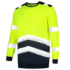 Afbeeldingen van TRICORP Sweater High Vis bi-colour 303004 fluor geel/inkt XL