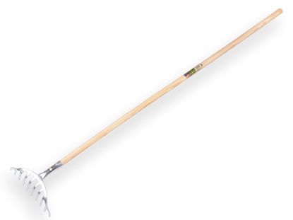 Afbeeldingen van ATLAS Rozenhark metaal verzinkt met steel 150X2,4CM