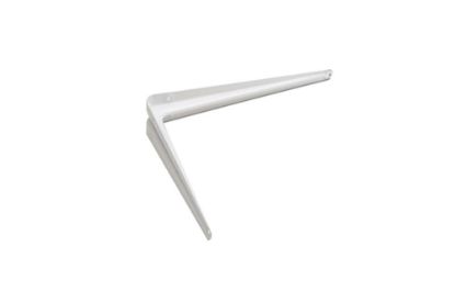 Afbeeldingen van Plankdrager staal geperst wit 110X140MM