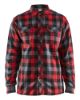 Afbeeldingen van BLÅKLÄDER Overhemd flanel 3299 rood/zwart S