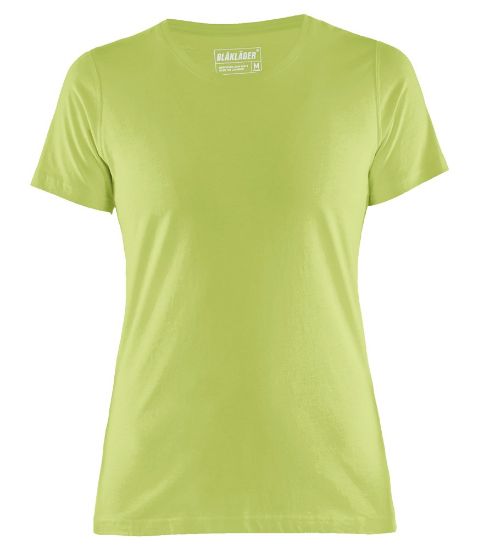 Afbeeldingen van BLÅKLÄDER T-shirt dames 3334 limegroen XS