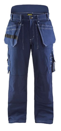 Afbeeldingen van BLÅKLÄDER Winterwerkbroek 1515 marineblauw C58