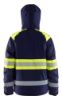 Afbeeldingen van BLÅKLÄDER Winterjas 4480 marineblauw/High Vis geel M
