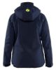 Afbeeldingen van BLÅKLÄDER Winterjas lichtgewicht dames met 4-weg stretch 4408 donker marineblauw/High Vis geel 2XL