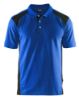 Afbeeldingen van BLÅKLÄDER Poloshirt piqué 3324 korenblauw/zwart XS