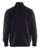 Afbeeldingen van BLÅKLÄDER Sweatshirt bi-colour met halve rits 3353 zwart/medium grijs 3XL