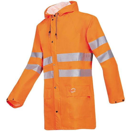 Afbeeldingen van SIOEN Flexothane jas RWS Unzen 3720 fluor oranje L