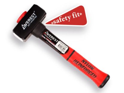 Afbeeldingen van EVEREST Vuisthamer 1000g met fiberglassteel DIN6475