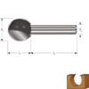 Afbeeldingen van ROTEC Kogelfrees HM GOLD 19,05MM S=8MM