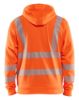 Afbeeldingen van BLÅKLÄDER Hoodie met rits 3565 High Vis oranje L