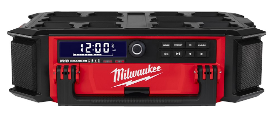Afbeeldingen van MILWAUKEE Accu PACKOUT radio/lader M18PRCDAB+