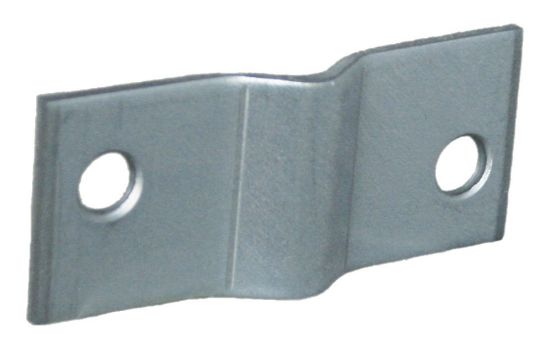 Afbeeldingen van GEBR. BODEGRAVEN Gaaspaneelklem RVS304 t.b.v. 5MM gaas 50X20MM 2MM