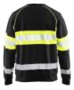 Afbeeldingen van BLÅKLÄDER Sweater 3359 zwart/High Vis geel 4XL