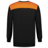 Afbeeldingen van TRICORP Sweater bi-colour Naden 302013 zwart/oranje 5XL