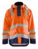 Afbeeldingen van BLÅKLÄDER Regenjas LEVEL 2 4302 High Vis oranje/marineblauw S