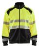 Afbeeldingen van BLÅKLÄDER Sweater met rits 3558 High Vis geel/zwart M