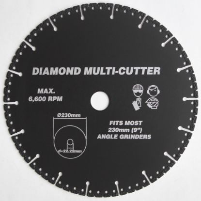 Afbeeldingen van STEHLE Diamantzaagblad universeel 230X2,6X22,2MM Multi-cutter DP