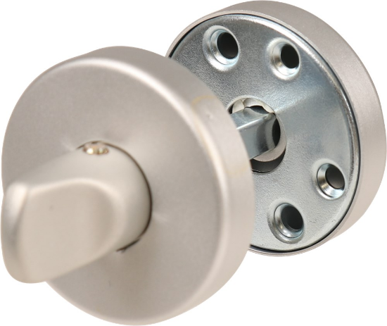 Afbeeldingen van OXLOC Rozet vrij/bezet Torino aluminium rond 52X10MM