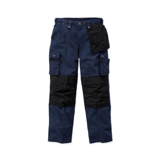 Afbeeldingen van CARHARTT Werkbroek multipocket Ripstop 100233 navy W42/L30