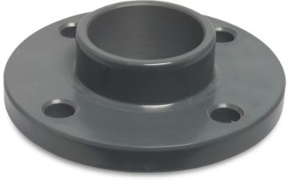 Afbeeldingen van PROFEC Lijmflens PVC-U grijs DN200X225MM DIN flens/lijmmof 10bar PN10