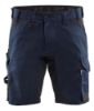 Afbeeldingen van BLÅKLÄDER Short met 2-weg stretch 1753 donker marineblauw C46