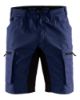 Afbeeldingen van BLÅKLÄDER Short service met stretch 1449 marineblauw/zwart C50