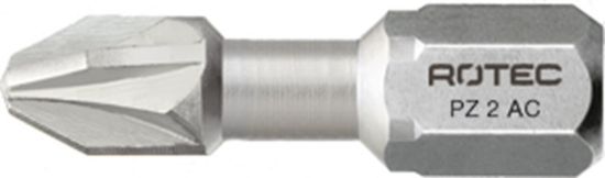 Afbeeldingen van ROTEC Torsionbit ¼" PRO PZ3 25MM C6,3 RVS 10x