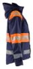 Afbeeldingen van BLÅKLÄDER Shelljack dames 4430 marineblauw/High Vis oranje 2XL